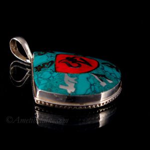 PA372 Pendentif Argent Massif OM Mantra – Image 4