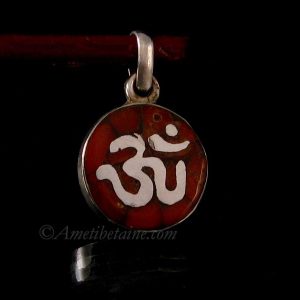 PA382 Pendentif Argent Massif Om – Image 3