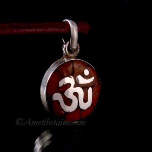 PA382 Pendentif Argent Massif Om – Image 4