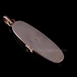 PA389 Pendentif Argent Massif Ghau Mantra Tibétain – Image 10