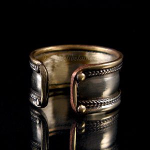 BD19 Bague Mantra Tibétain Om Mani Padme Hum – Image 5
