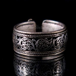 BD79 Bague Tibétaine Filigrane – Image 4