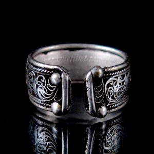 BD79 Bague Tibétaine Filigrane – Image 7