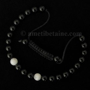 BrMala287 Bracelet Onyx Howlite – Image 3