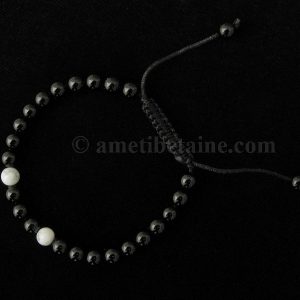BrMala287 Bracelet Onyx Howlite – Image 4