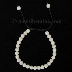 BrMala288 Bracelet Mala Howlite – Image 3