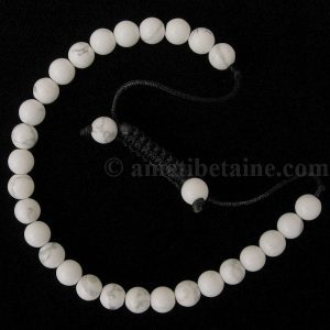 BrMala288 Bracelet Mala Howlite – Image 4