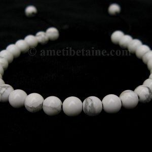 BrMala288 Bracelet Mala Howlite – Image 5