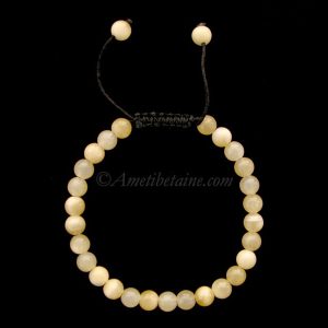 BrMala300 Bracelet Mala Jade Jaune – Image 3