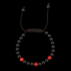 BrMala237 Bracelet Onyx Cornaline – Image 3