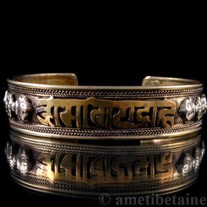 BRD184 Bracelet Tibétain Mantra Om Mani Padme Hum Dorje – Image 2