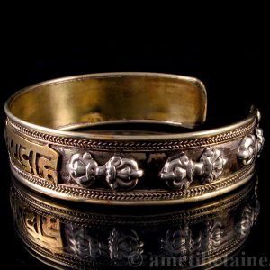 BRD184 Bracelet Tibétain Mantra Om Mani Padme Hum Dorje – Image 3