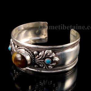 BRD189 Bracelet Tibétain Oeil de Tigre – Image 2