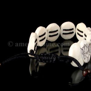 BRD211 Bracelet Tibétain Signes Auspicieux Astamangala – Image 4
