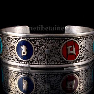 BRD222 Bracelet Tibétain Mantra Om Mani Padme Hum – Image 1