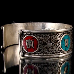 BRD222 Bracelet Tibétain Mantra Om Mani Padme Hum – Image 2