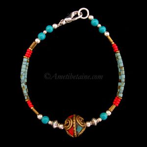 BRD283 Bracelet Tibétain – Image 3
