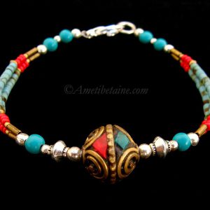 BRD283 Bracelet Tibétain – Image 4