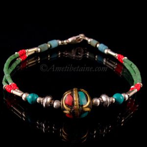 BRD286 Bracelet Tibétain 19 cm – Image 3
