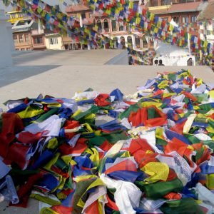 DP17 Drapeaux de Prières Tibétains en Coton 8,5 m – Image 2