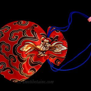 PochTib85 Petite Pochette Tibétaine pour Mala – Image 1