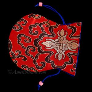 PochTib85 Petite Pochette Tibétaine pour Mala – Image 2