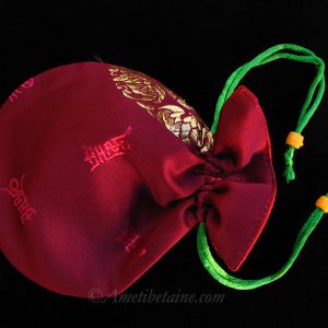 PochTib104 Petite Pochette Tibétaine pour Mala – Image 1