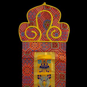 BB54 Bannière Tibétaine Signes Auspicieux du Bouddhisme – Image 4