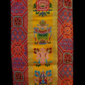 BB54 Bannière Tibétaine Signes Auspicieux du Bouddhisme – Image 5