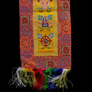 BB54 Bannière Tibétaine Signes Auspicieux du Bouddhisme – Image 6