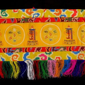 BB66 Bannière Tibétaine Signes Auspicieux du Bouddhisme – Image 4