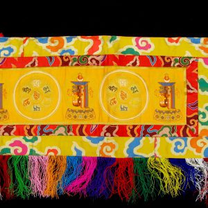BB66 Bannière Tibétaine Signes Auspicieux du Bouddhisme – Image 5