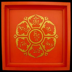 PT06 Plateau Tibétain Mantra Tibétain Om Mani Padme Hum – Image 1