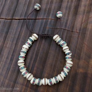 BrMala301 Bracelet Mala Os de Buffle – Image 1