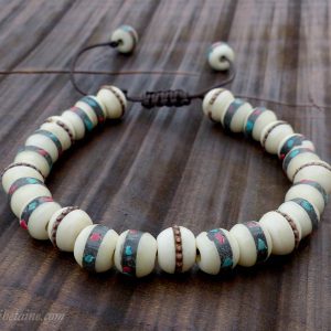 BrMala301 Bracelet Mala Os de Buffle – Image 2