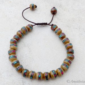 BrMala303 Bracelet Mala Os de Buffle – Image 1