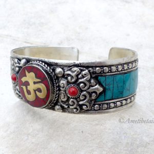 BRD361 Bracelet Tibétain Om – Image 3