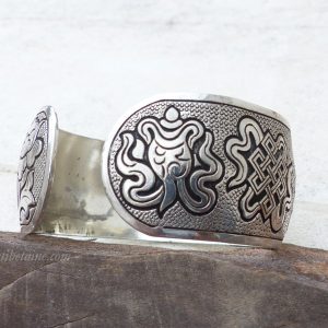 BRD363 Bracelet Tibétain Signes Auspicieux du Bouddhisme – Image 3