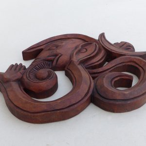 Om14 Om Ganesh en Bois – Image 2
