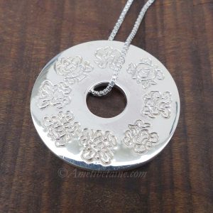 PA397 Pendentif Argent Massif Astamangala – Image 3