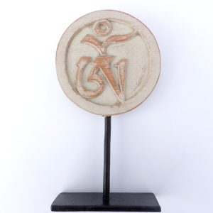 DDD86 Sculpture Om Bois Exotique – Image 2