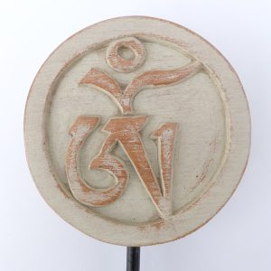 DDD86 Sculpture Om Bois Exotique – Image 1