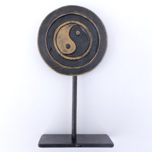 DDD88 Sculpture Yin Yang Bois Exotique – Image 2