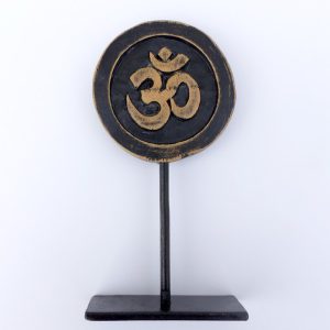 DDD89 Sculpture Om Bois Exotique – Image 2