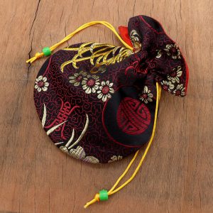 PochTib86 Petite Pochette Tibétaine pour Mala – Image 1