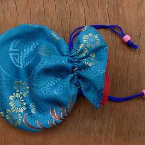 PochTib95 Petite Pochette Tibétaine pour Mala – Image 1