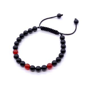 BrMala237 Bracelet Onyx Cornaline – Image 1
