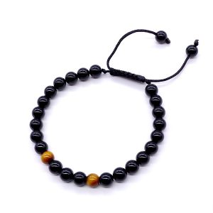 BrMala249 Bracelet Onyx Oeil de Tigre – Image 1