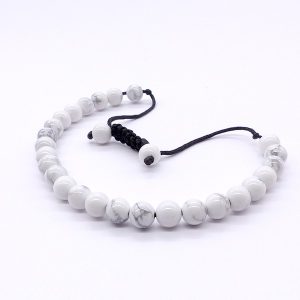 BrMala288 Bracelet Mala Howlite – Image 2
