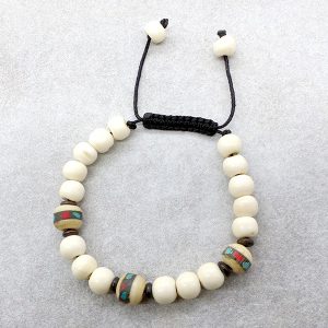 BrMala277 Bracelet Mala Os de Buffle – Image 1